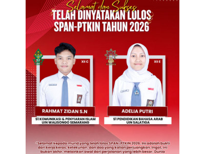 Selamat Lolos SPAN-PTKIN 2026