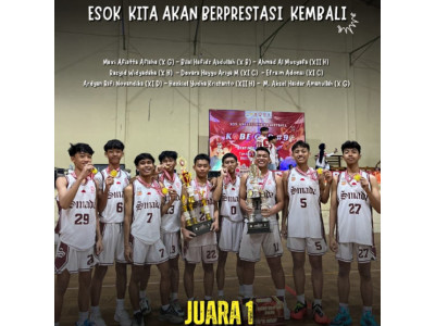 Juara 1 Basket Putra KOBE CUP 2026