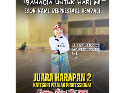 Juara Harapan 2 Pelajar Profesional PORPI Fest 2026