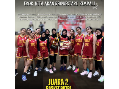 Juara 2 Basket Putri KOBE CUP 2026
