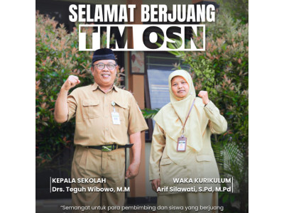 Selamat Berjuang Tim OSN 2026